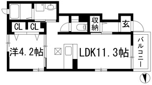 ルナグラシアの物件間取画像